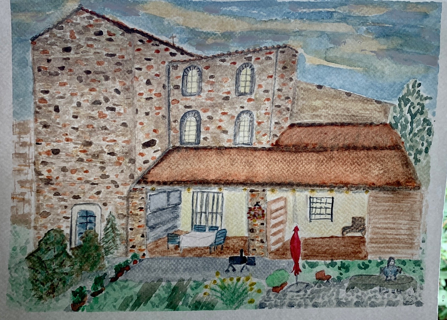 Your home in Watercolor