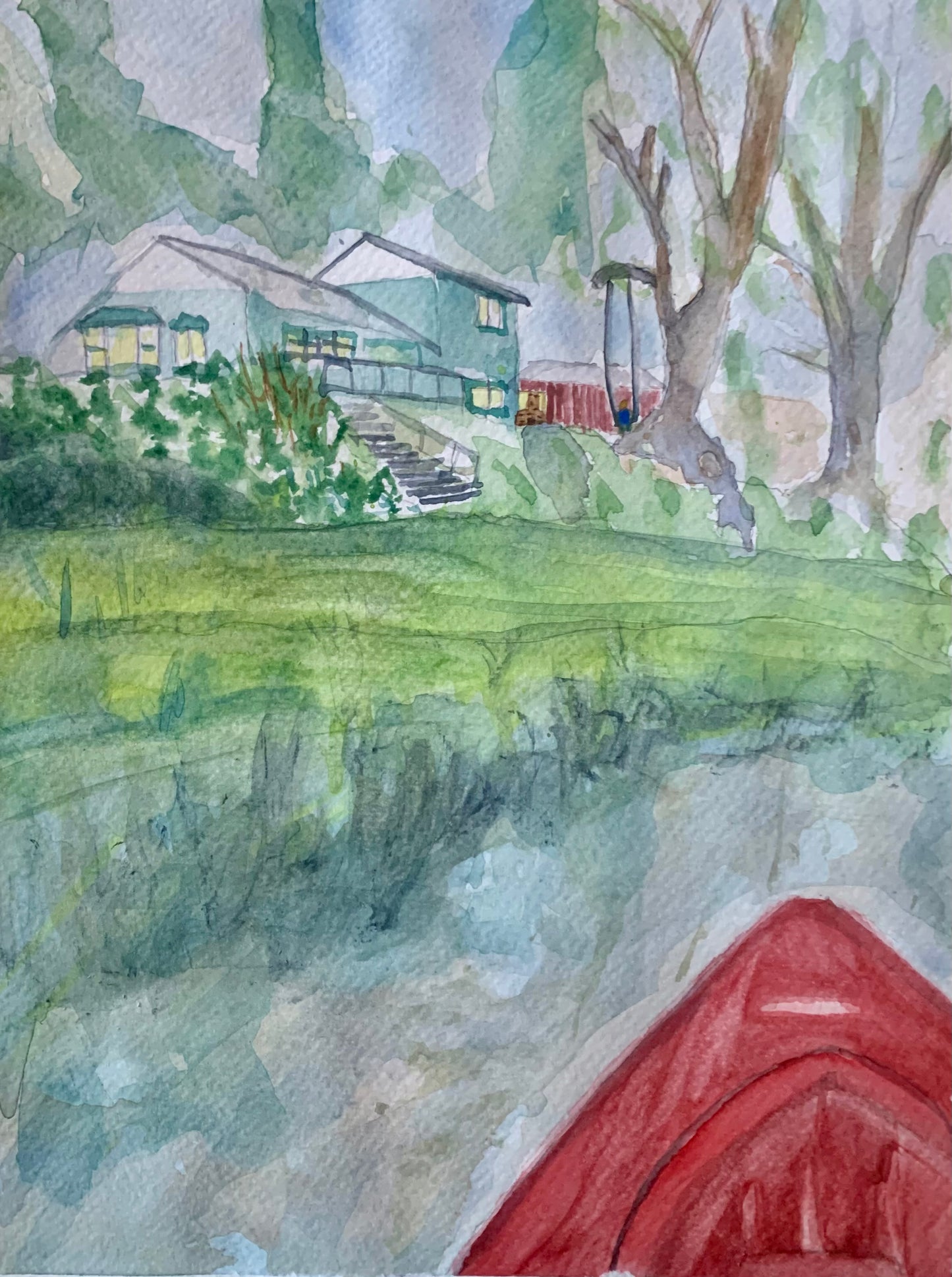 Your home in Watercolor