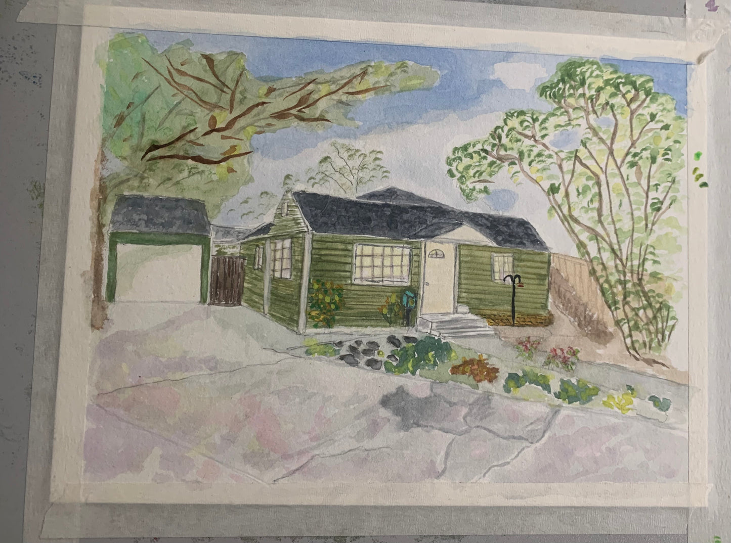 Your home in Watercolor