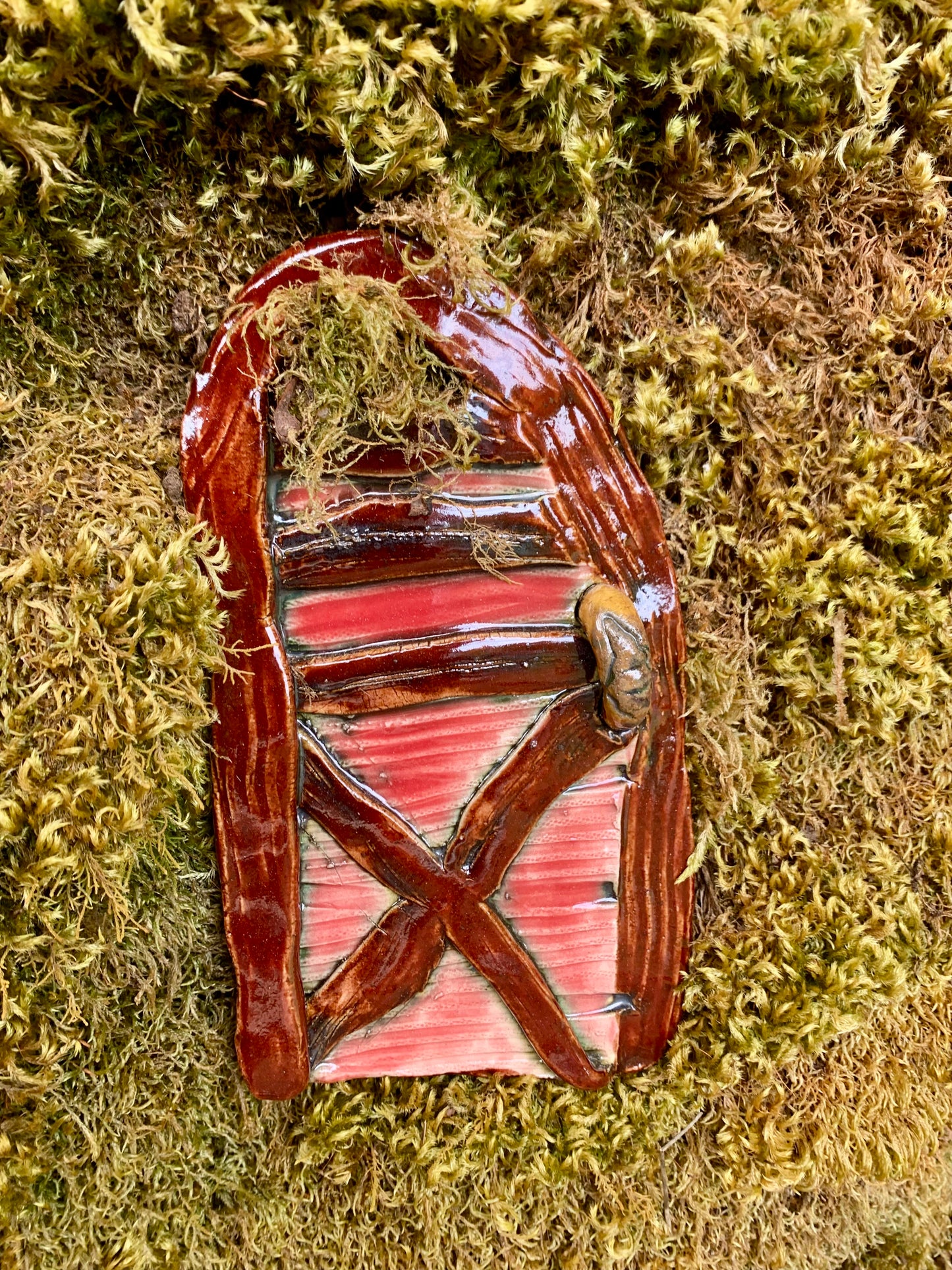 Ceramic Fairy Barn Door