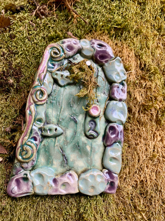 Ceramic Fairy Door